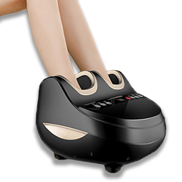 Masajeador eléctrico de pies y piernas con presión de aire rodante