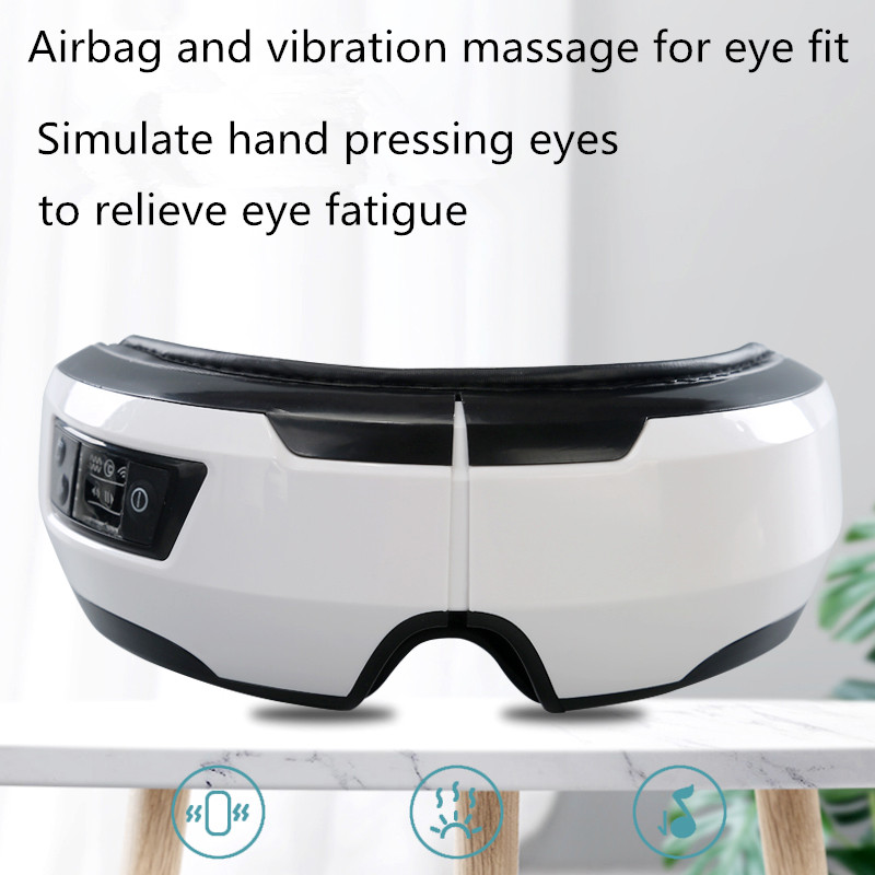 Máquina de masaje de ojos portátil vibratoria con bolsa de aire